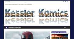 Desktop Screenshot of kesslerkomics.com